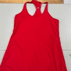 🇺🇸 SALE Lululemon women’s red racer back tank size XL